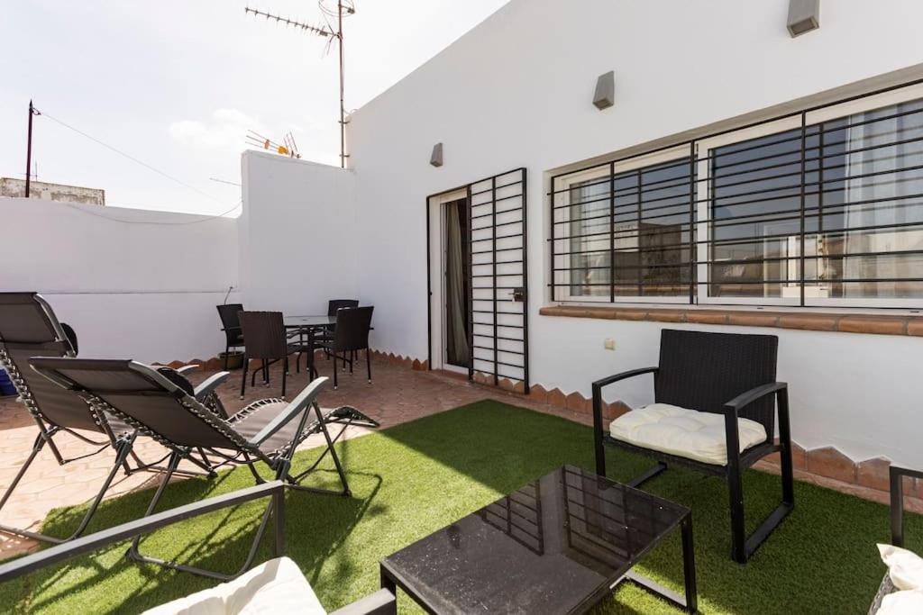 Duplex Con Terrazas En El Centro El Puerto De Santa Maria Appartement Buitenkant foto